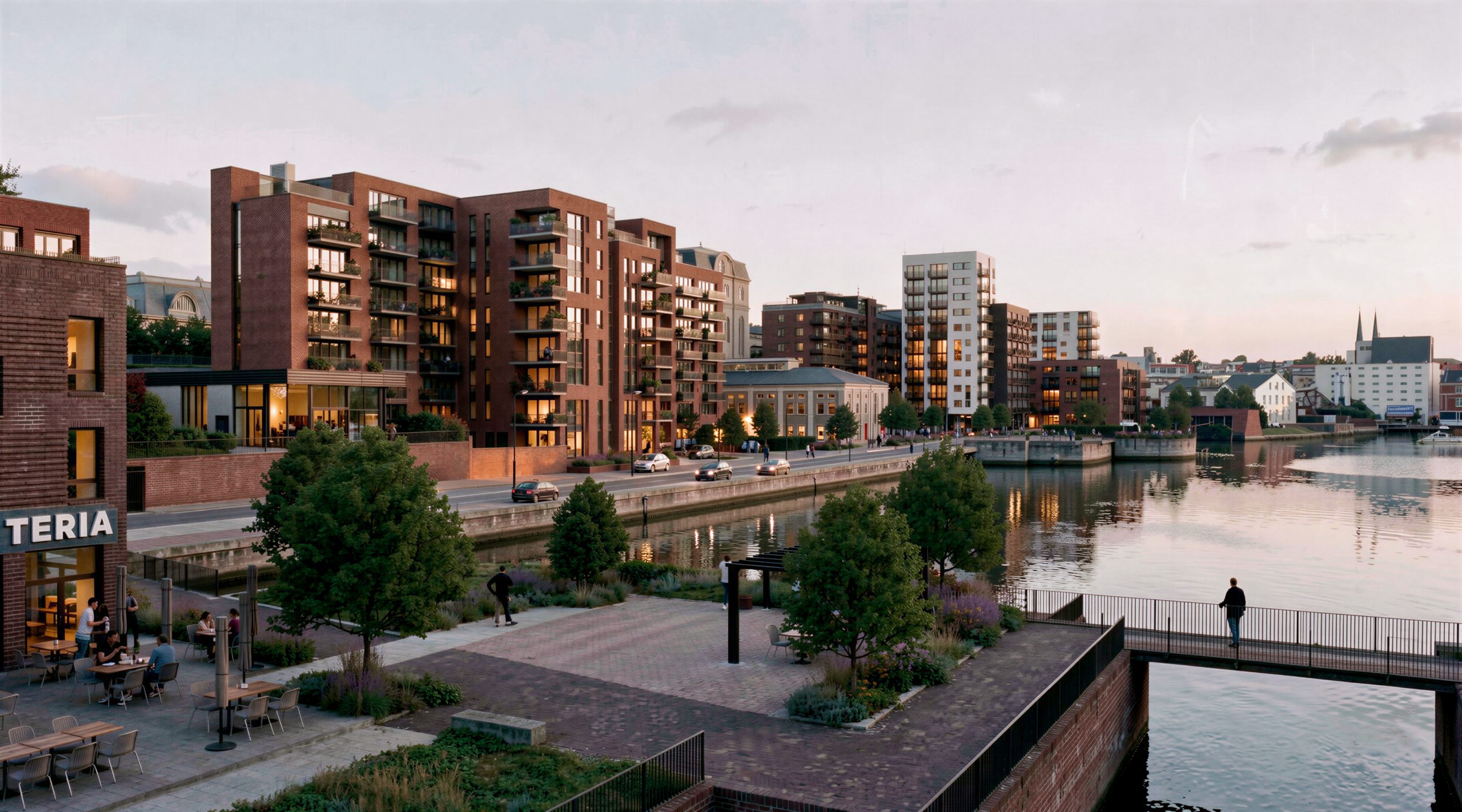 Tømmerkaia_3D render